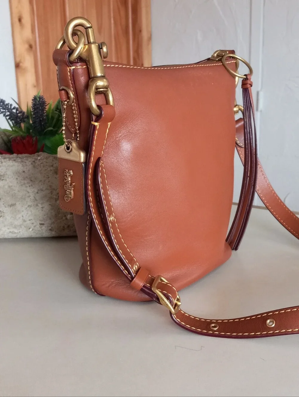 Coach Originals 1941 Archive Duffle 20 In Saddle/Brass